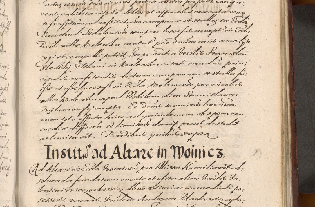 Zdjęcie nr 879 dla obiektu archiwalnego: Acta actorum causarum sententiarum tam diffinitiuarum quam interloquutorisrum decretorum obligationum quietationum procuratorum constitutionum etc. etc. coram Reverendo Domino Paulo Dembski Dei et Apostolice Sedis Gratia Episcopalo Dicensis Suffraganeo Canonico Vicario in Spiritualibus et Officiali Generali Cracoviensis ad Annum Domini Millesimum Sexcentesimum Undecimum cuius indictio octava pontificatus Sanctissimi Domini Nostri Domini Pauli Divina Providentia Papae Vti foeliciter continuantur