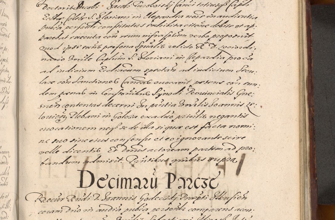 Zdjęcie nr 873 dla obiektu archiwalnego: Acta actorum causarum sententiarum tam diffinitiuarum quam interloquutorisrum decretorum obligationum quietationum procuratorum constitutionum etc. etc. coram Reverendo Domino Paulo Dembski Dei et Apostolice Sedis Gratia Episcopalo Dicensis Suffraganeo Canonico Vicario in Spiritualibus et Officiali Generali Cracoviensis ad Annum Domini Millesimum Sexcentesimum Undecimum cuius indictio octava pontificatus Sanctissimi Domini Nostri Domini Pauli Divina Providentia Papae Vti foeliciter continuantur