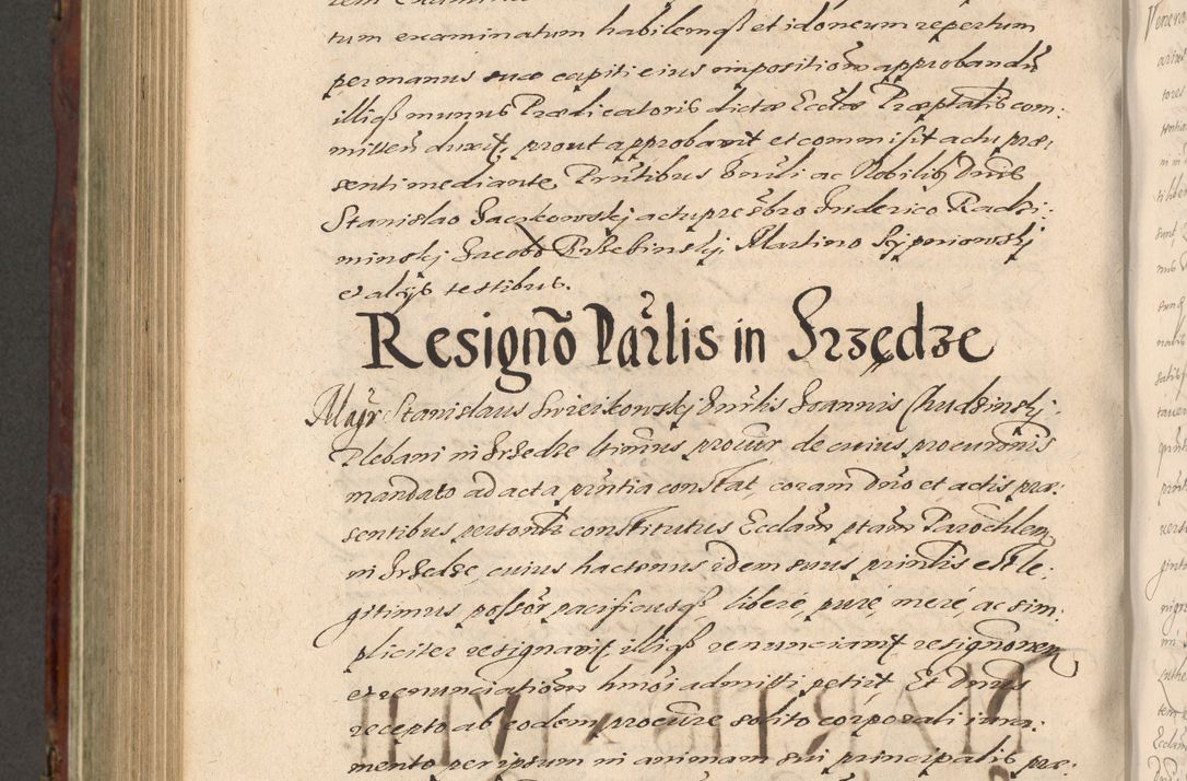Zdjęcie nr 868 dla obiektu archiwalnego: Acta actorum causarum sententiarum tam diffinitiuarum quam interloquutorisrum decretorum obligationum quietationum procuratorum constitutionum etc. etc. coram Reverendo Domino Paulo Dembski Dei et Apostolice Sedis Gratia Episcopalo Dicensis Suffraganeo Canonico Vicario in Spiritualibus et Officiali Generali Cracoviensis ad Annum Domini Millesimum Sexcentesimum Undecimum cuius indictio octava pontificatus Sanctissimi Domini Nostri Domini Pauli Divina Providentia Papae Vti foeliciter continuantur