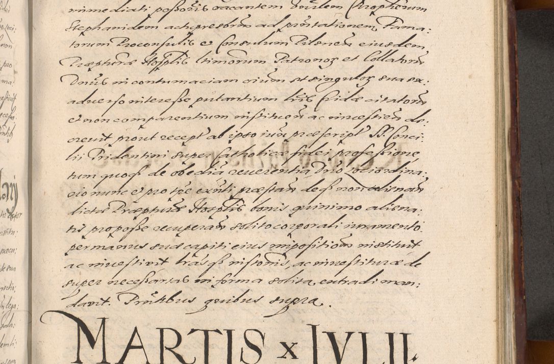 Zdjęcie nr 867 dla obiektu archiwalnego: Acta actorum causarum sententiarum tam diffinitiuarum quam interloquutorisrum decretorum obligationum quietationum procuratorum constitutionum etc. etc. coram Reverendo Domino Paulo Dembski Dei et Apostolice Sedis Gratia Episcopalo Dicensis Suffraganeo Canonico Vicario in Spiritualibus et Officiali Generali Cracoviensis ad Annum Domini Millesimum Sexcentesimum Undecimum cuius indictio octava pontificatus Sanctissimi Domini Nostri Domini Pauli Divina Providentia Papae Vti foeliciter continuantur