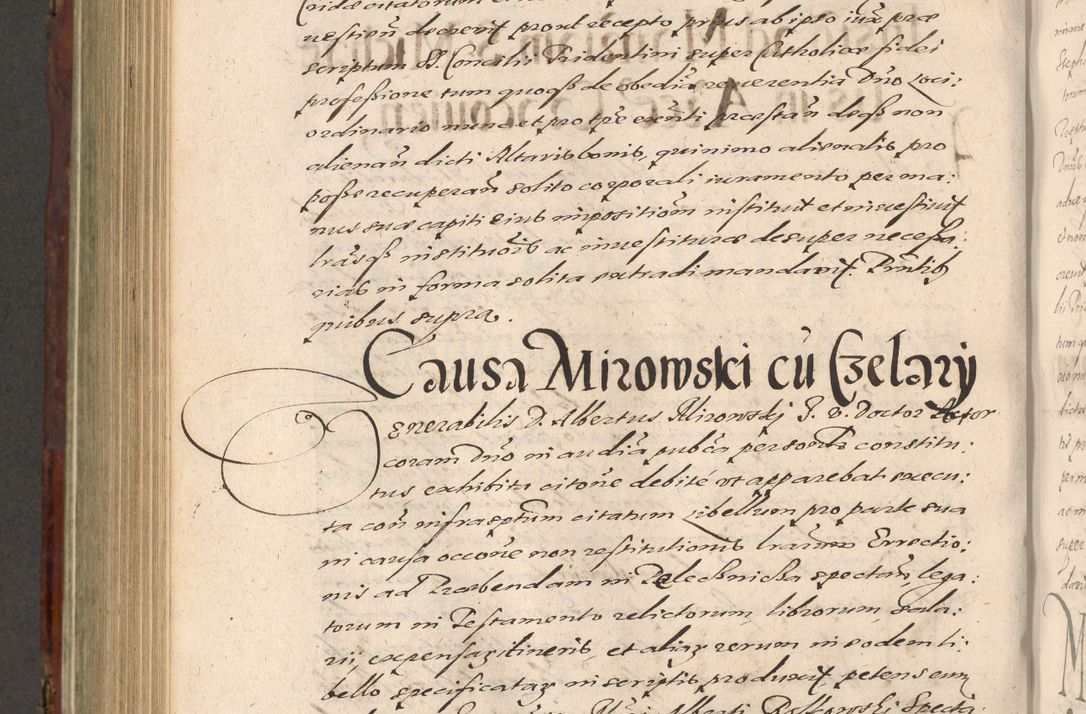 Zdjęcie nr 866 dla obiektu archiwalnego: Acta actorum causarum sententiarum tam diffinitiuarum quam interloquutorisrum decretorum obligationum quietationum procuratorum constitutionum etc. etc. coram Reverendo Domino Paulo Dembski Dei et Apostolice Sedis Gratia Episcopalo Dicensis Suffraganeo Canonico Vicario in Spiritualibus et Officiali Generali Cracoviensis ad Annum Domini Millesimum Sexcentesimum Undecimum cuius indictio octava pontificatus Sanctissimi Domini Nostri Domini Pauli Divina Providentia Papae Vti foeliciter continuantur