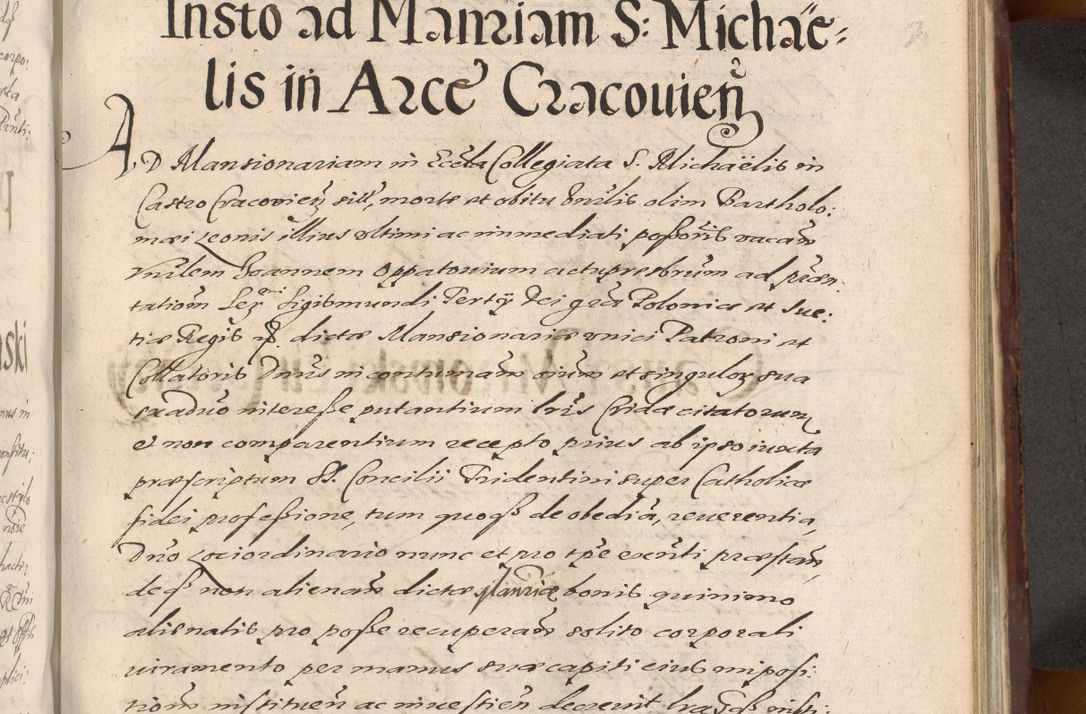 Zdjęcie nr 865 dla obiektu archiwalnego: Acta actorum causarum sententiarum tam diffinitiuarum quam interloquutorisrum decretorum obligationum quietationum procuratorum constitutionum etc. etc. coram Reverendo Domino Paulo Dembski Dei et Apostolice Sedis Gratia Episcopalo Dicensis Suffraganeo Canonico Vicario in Spiritualibus et Officiali Generali Cracoviensis ad Annum Domini Millesimum Sexcentesimum Undecimum cuius indictio octava pontificatus Sanctissimi Domini Nostri Domini Pauli Divina Providentia Papae Vti foeliciter continuantur