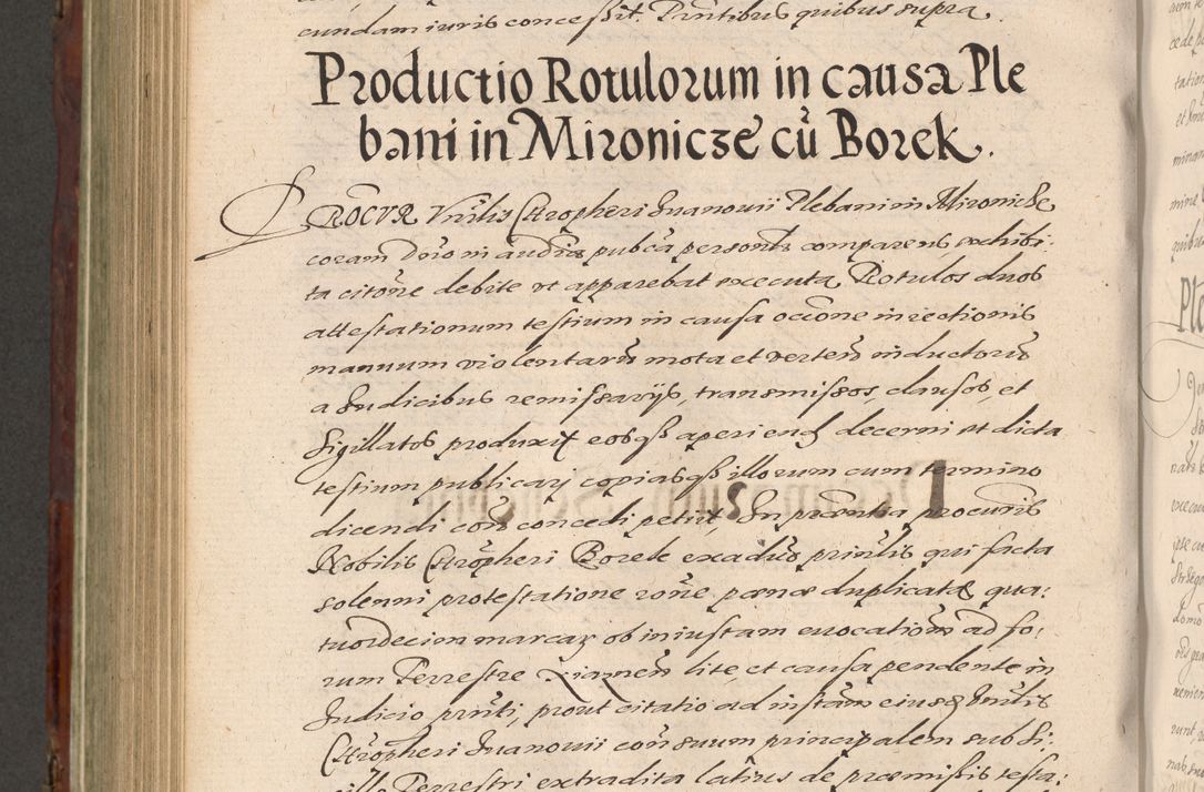 Zdjęcie nr 860 dla obiektu archiwalnego: Acta actorum causarum sententiarum tam diffinitiuarum quam interloquutorisrum decretorum obligationum quietationum procuratorum constitutionum etc. etc. coram Reverendo Domino Paulo Dembski Dei et Apostolice Sedis Gratia Episcopalo Dicensis Suffraganeo Canonico Vicario in Spiritualibus et Officiali Generali Cracoviensis ad Annum Domini Millesimum Sexcentesimum Undecimum cuius indictio octava pontificatus Sanctissimi Domini Nostri Domini Pauli Divina Providentia Papae Vti foeliciter continuantur