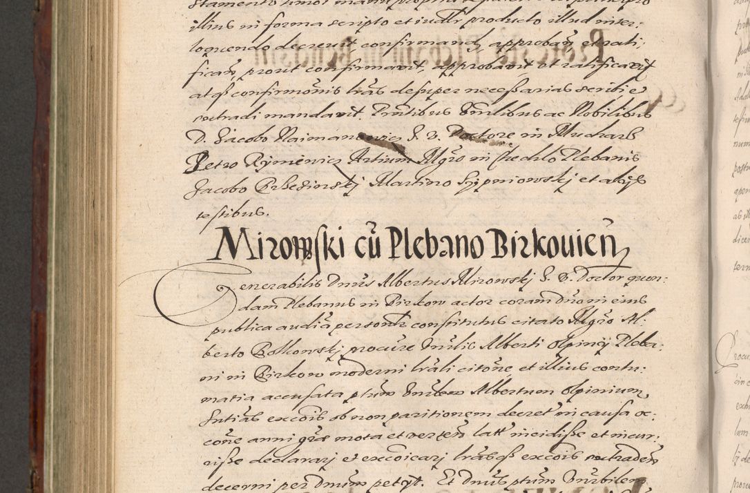 Zdjęcie nr 858 dla obiektu archiwalnego: Acta actorum causarum sententiarum tam diffinitiuarum quam interloquutorisrum decretorum obligationum quietationum procuratorum constitutionum etc. etc. coram Reverendo Domino Paulo Dembski Dei et Apostolice Sedis Gratia Episcopalo Dicensis Suffraganeo Canonico Vicario in Spiritualibus et Officiali Generali Cracoviensis ad Annum Domini Millesimum Sexcentesimum Undecimum cuius indictio octava pontificatus Sanctissimi Domini Nostri Domini Pauli Divina Providentia Papae Vti foeliciter continuantur