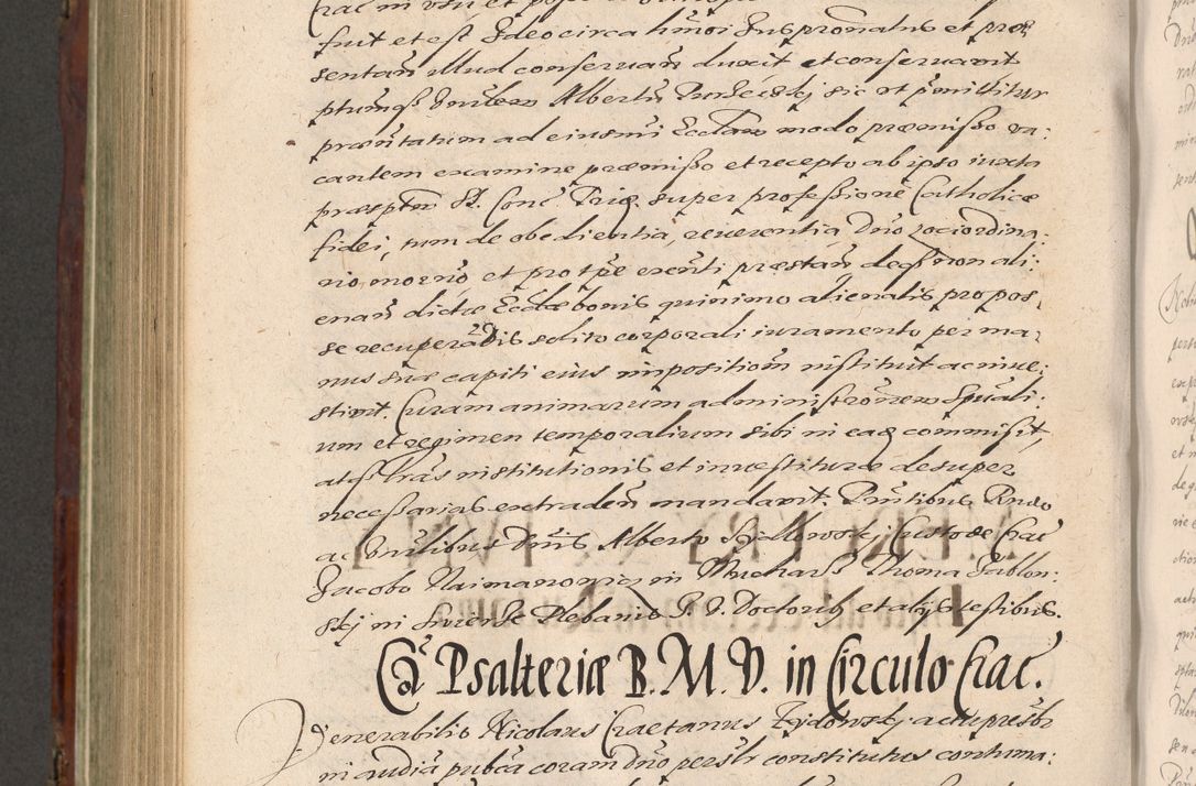 Zdjęcie nr 846 dla obiektu archiwalnego: Acta actorum causarum sententiarum tam diffinitiuarum quam interloquutorisrum decretorum obligationum quietationum procuratorum constitutionum etc. etc. coram Reverendo Domino Paulo Dembski Dei et Apostolice Sedis Gratia Episcopalo Dicensis Suffraganeo Canonico Vicario in Spiritualibus et Officiali Generali Cracoviensis ad Annum Domini Millesimum Sexcentesimum Undecimum cuius indictio octava pontificatus Sanctissimi Domini Nostri Domini Pauli Divina Providentia Papae Vti foeliciter continuantur