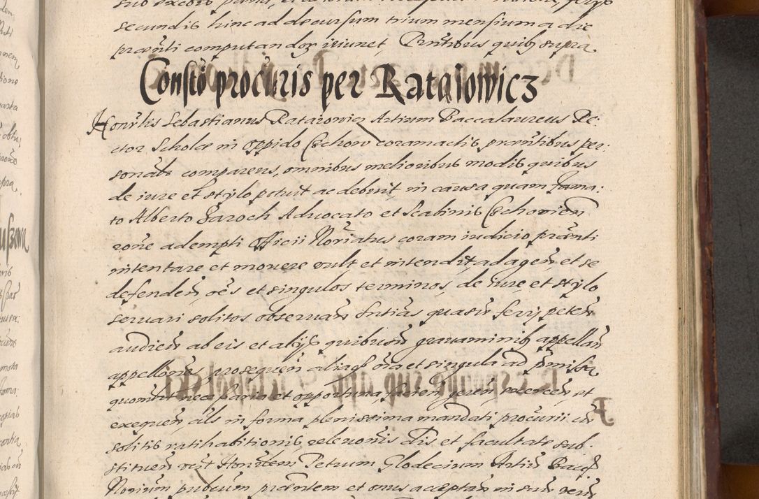 Zdjęcie nr 841 dla obiektu archiwalnego: Acta actorum causarum sententiarum tam diffinitiuarum quam interloquutorisrum decretorum obligationum quietationum procuratorum constitutionum etc. etc. coram Reverendo Domino Paulo Dembski Dei et Apostolice Sedis Gratia Episcopalo Dicensis Suffraganeo Canonico Vicario in Spiritualibus et Officiali Generali Cracoviensis ad Annum Domini Millesimum Sexcentesimum Undecimum cuius indictio octava pontificatus Sanctissimi Domini Nostri Domini Pauli Divina Providentia Papae Vti foeliciter continuantur