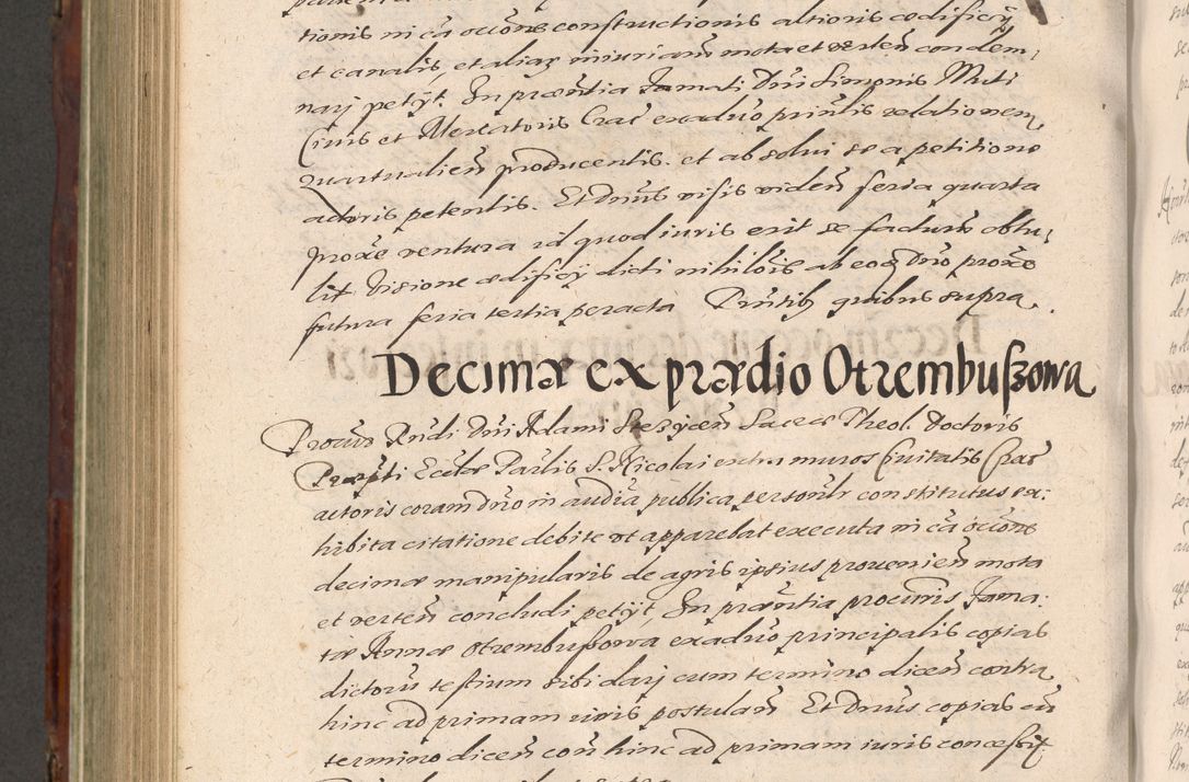 Zdjęcie nr 840 dla obiektu archiwalnego: Acta actorum causarum sententiarum tam diffinitiuarum quam interloquutorisrum decretorum obligationum quietationum procuratorum constitutionum etc. etc. coram Reverendo Domino Paulo Dembski Dei et Apostolice Sedis Gratia Episcopalo Dicensis Suffraganeo Canonico Vicario in Spiritualibus et Officiali Generali Cracoviensis ad Annum Domini Millesimum Sexcentesimum Undecimum cuius indictio octava pontificatus Sanctissimi Domini Nostri Domini Pauli Divina Providentia Papae Vti foeliciter continuantur