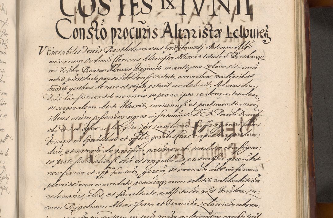 Zdjęcie nr 835 dla obiektu archiwalnego: Acta actorum causarum sententiarum tam diffinitiuarum quam interloquutorisrum decretorum obligationum quietationum procuratorum constitutionum etc. etc. coram Reverendo Domino Paulo Dembski Dei et Apostolice Sedis Gratia Episcopalo Dicensis Suffraganeo Canonico Vicario in Spiritualibus et Officiali Generali Cracoviensis ad Annum Domini Millesimum Sexcentesimum Undecimum cuius indictio octava pontificatus Sanctissimi Domini Nostri Domini Pauli Divina Providentia Papae Vti foeliciter continuantur