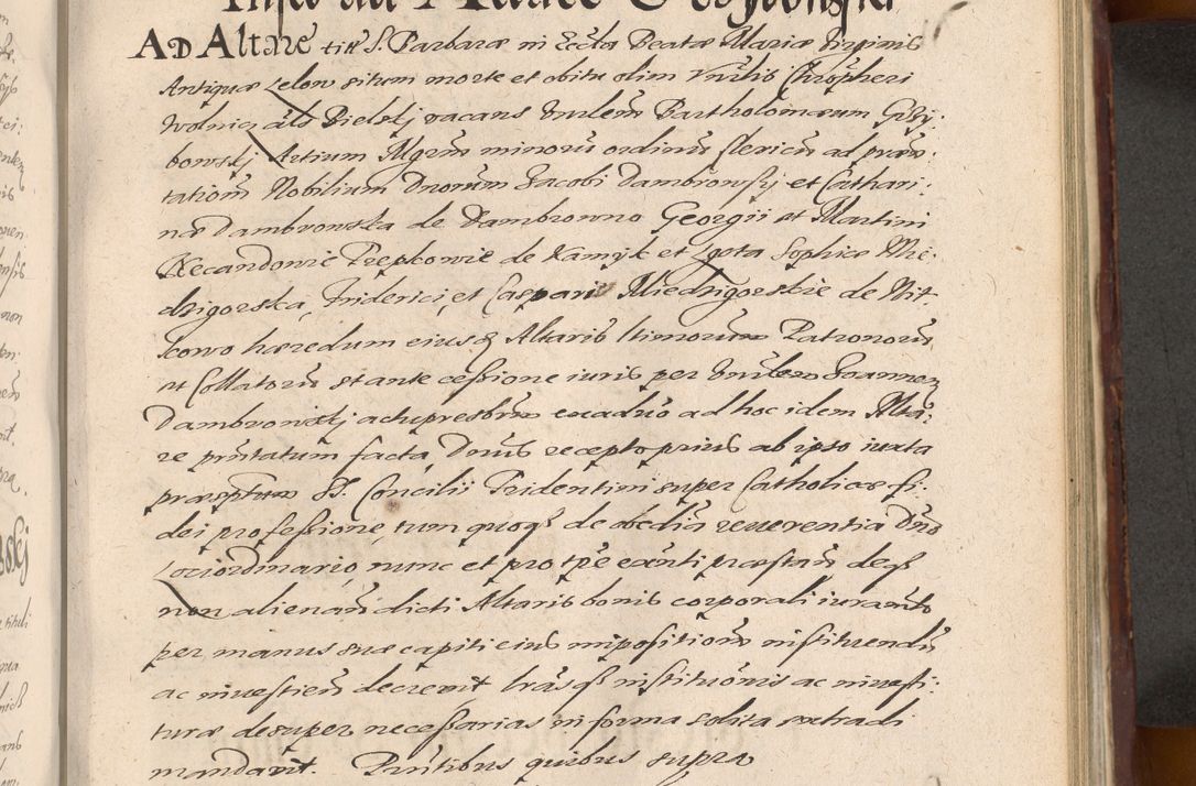 Zdjęcie nr 833 dla obiektu archiwalnego: Acta actorum causarum sententiarum tam diffinitiuarum quam interloquutorisrum decretorum obligationum quietationum procuratorum constitutionum etc. etc. coram Reverendo Domino Paulo Dembski Dei et Apostolice Sedis Gratia Episcopalo Dicensis Suffraganeo Canonico Vicario in Spiritualibus et Officiali Generali Cracoviensis ad Annum Domini Millesimum Sexcentesimum Undecimum cuius indictio octava pontificatus Sanctissimi Domini Nostri Domini Pauli Divina Providentia Papae Vti foeliciter continuantur