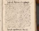 Zdjęcie nr 833 dla obiektu archiwalnego: Acta actorum causarum sententiarum tam diffinitiuarum quam interloquutorisrum decretorum obligationum quietationum procuratorum constitutionum etc. etc. coram Reverendo Domino Paulo Dembski Dei et Apostolice Sedis Gratia Episcopalo Dicensis Suffraganeo Canonico Vicario in Spiritualibus et Officiali Generali Cracoviensis ad Annum Domini Millesimum Sexcentesimum Undecimum cuius indictio octava pontificatus Sanctissimi Domini Nostri Domini Pauli Divina Providentia Papae Vti foeliciter continuantur