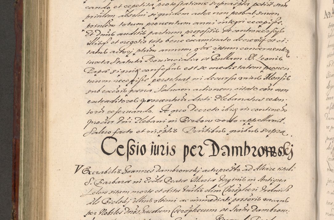 Zdjęcie nr 832 dla obiektu archiwalnego: Acta actorum causarum sententiarum tam diffinitiuarum quam interloquutorisrum decretorum obligationum quietationum procuratorum constitutionum etc. etc. coram Reverendo Domino Paulo Dembski Dei et Apostolice Sedis Gratia Episcopalo Dicensis Suffraganeo Canonico Vicario in Spiritualibus et Officiali Generali Cracoviensis ad Annum Domini Millesimum Sexcentesimum Undecimum cuius indictio octava pontificatus Sanctissimi Domini Nostri Domini Pauli Divina Providentia Papae Vti foeliciter continuantur
