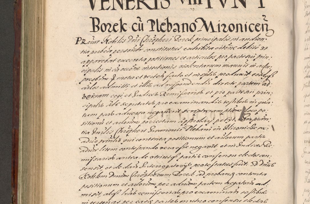 Zdjęcie nr 830 dla obiektu archiwalnego: Acta actorum causarum sententiarum tam diffinitiuarum quam interloquutorisrum decretorum obligationum quietationum procuratorum constitutionum etc. etc. coram Reverendo Domino Paulo Dembski Dei et Apostolice Sedis Gratia Episcopalo Dicensis Suffraganeo Canonico Vicario in Spiritualibus et Officiali Generali Cracoviensis ad Annum Domini Millesimum Sexcentesimum Undecimum cuius indictio octava pontificatus Sanctissimi Domini Nostri Domini Pauli Divina Providentia Papae Vti foeliciter continuantur