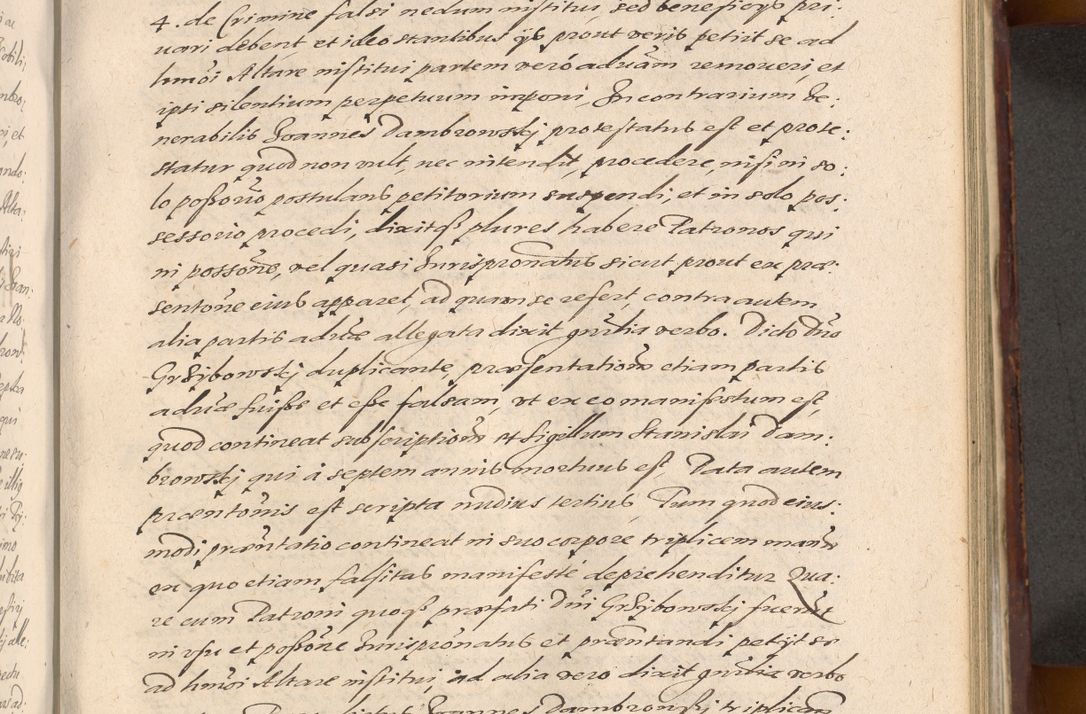 Zdjęcie nr 827 dla obiektu archiwalnego: Acta actorum causarum sententiarum tam diffinitiuarum quam interloquutorisrum decretorum obligationum quietationum procuratorum constitutionum etc. etc. coram Reverendo Domino Paulo Dembski Dei et Apostolice Sedis Gratia Episcopalo Dicensis Suffraganeo Canonico Vicario in Spiritualibus et Officiali Generali Cracoviensis ad Annum Domini Millesimum Sexcentesimum Undecimum cuius indictio octava pontificatus Sanctissimi Domini Nostri Domini Pauli Divina Providentia Papae Vti foeliciter continuantur