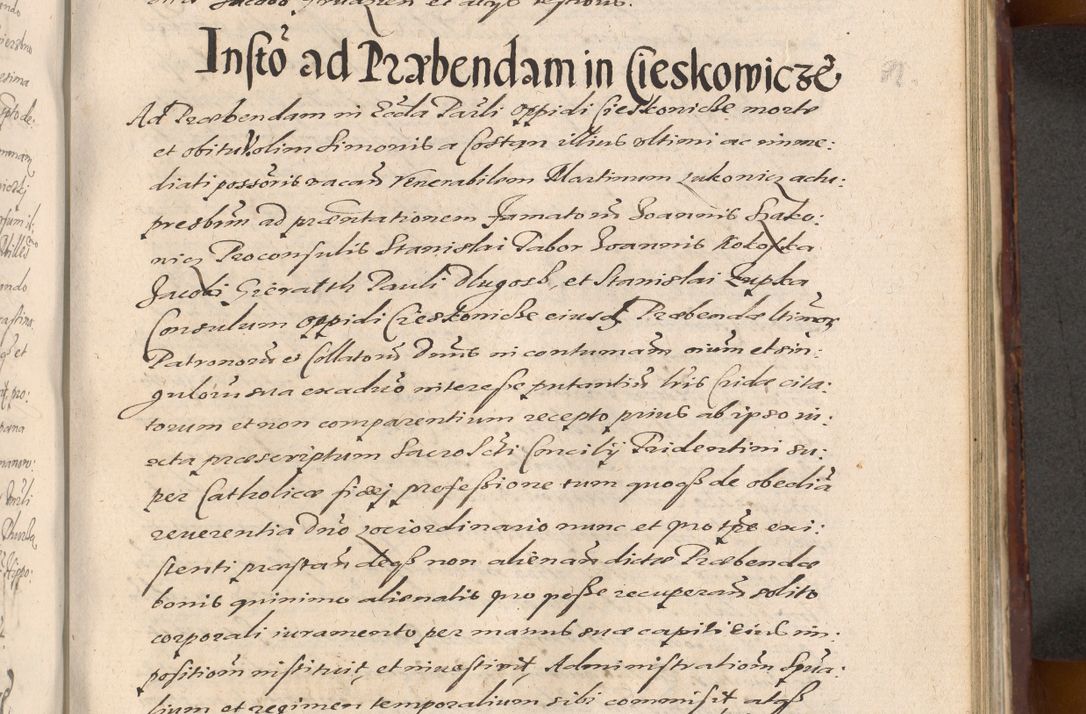 Zdjęcie nr 823 dla obiektu archiwalnego: Acta actorum causarum sententiarum tam diffinitiuarum quam interloquutorisrum decretorum obligationum quietationum procuratorum constitutionum etc. etc. coram Reverendo Domino Paulo Dembski Dei et Apostolice Sedis Gratia Episcopalo Dicensis Suffraganeo Canonico Vicario in Spiritualibus et Officiali Generali Cracoviensis ad Annum Domini Millesimum Sexcentesimum Undecimum cuius indictio octava pontificatus Sanctissimi Domini Nostri Domini Pauli Divina Providentia Papae Vti foeliciter continuantur
