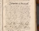 Zdjęcie nr 819 dla obiektu archiwalnego: Acta actorum causarum sententiarum tam diffinitiuarum quam interloquutorisrum decretorum obligationum quietationum procuratorum constitutionum etc. etc. coram Reverendo Domino Paulo Dembski Dei et Apostolice Sedis Gratia Episcopalo Dicensis Suffraganeo Canonico Vicario in Spiritualibus et Officiali Generali Cracoviensis ad Annum Domini Millesimum Sexcentesimum Undecimum cuius indictio octava pontificatus Sanctissimi Domini Nostri Domini Pauli Divina Providentia Papae Vti foeliciter continuantur