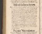 Zdjęcie nr 818 dla obiektu archiwalnego: Acta actorum causarum sententiarum tam diffinitiuarum quam interloquutorisrum decretorum obligationum quietationum procuratorum constitutionum etc. etc. coram Reverendo Domino Paulo Dembski Dei et Apostolice Sedis Gratia Episcopalo Dicensis Suffraganeo Canonico Vicario in Spiritualibus et Officiali Generali Cracoviensis ad Annum Domini Millesimum Sexcentesimum Undecimum cuius indictio octava pontificatus Sanctissimi Domini Nostri Domini Pauli Divina Providentia Papae Vti foeliciter continuantur