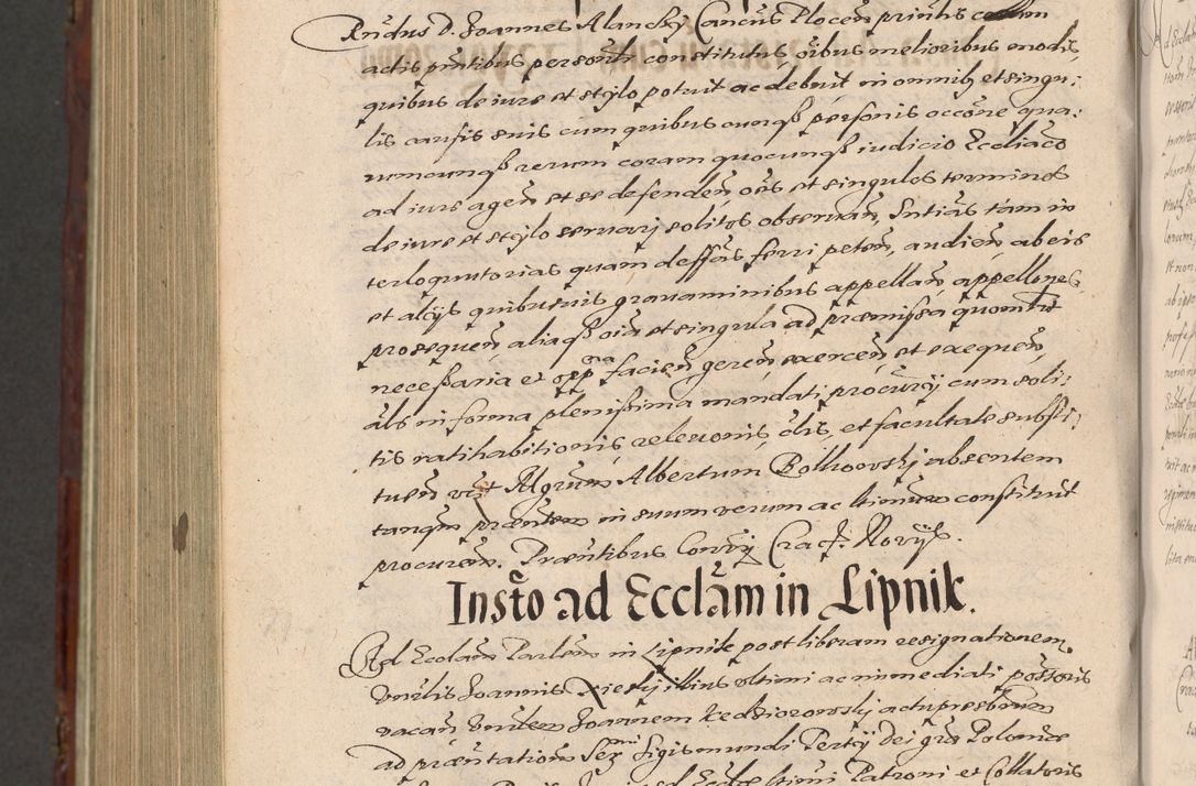 Zdjęcie nr 1246 dla obiektu archiwalnego: Acta actorum causarum sententiarum tam diffinitiuarum quam interloquutorisrum decretorum obligationum quietationum procuratorum constitutionum etc. etc. coram Reverendo Domino Paulo Dembski Dei et Apostolice Sedis Gratia Episcopalo Dicensis Suffraganeo Canonico Vicario in Spiritualibus et Officiali Generali Cracoviensis ad Annum Domini Millesimum Sexcentesimum Undecimum cuius indictio octava pontificatus Sanctissimi Domini Nostri Domini Pauli Divina Providentia Papae Vti foeliciter continuantur