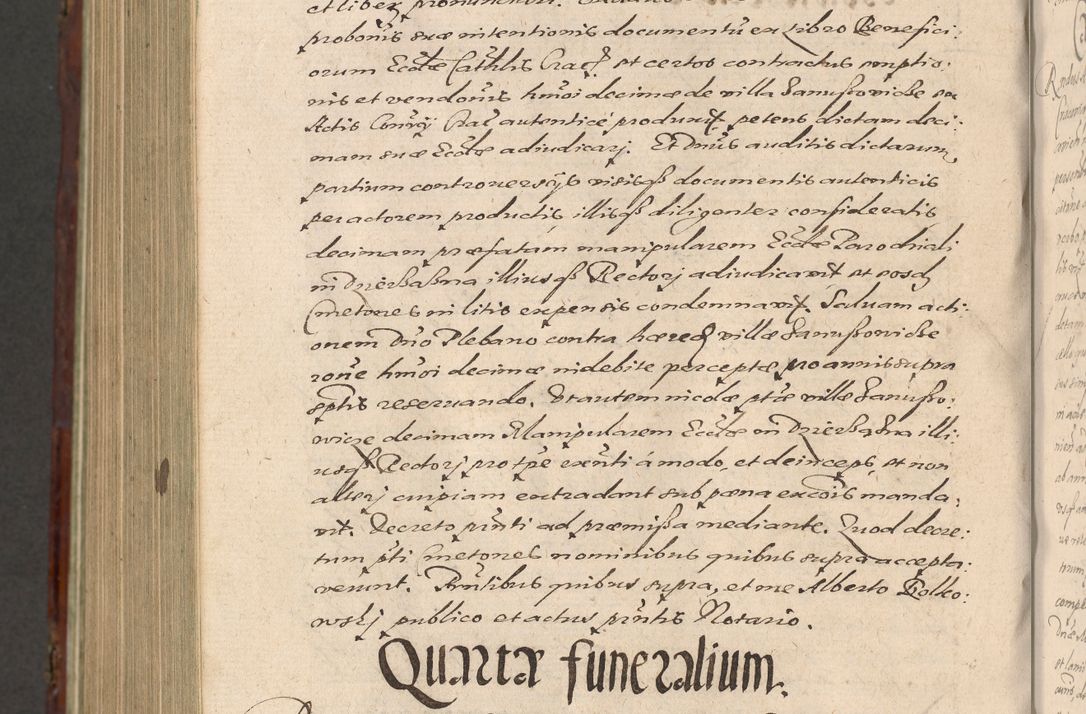 Zdjęcie nr 1244 dla obiektu archiwalnego: Acta actorum causarum sententiarum tam diffinitiuarum quam interloquutorisrum decretorum obligationum quietationum procuratorum constitutionum etc. etc. coram Reverendo Domino Paulo Dembski Dei et Apostolice Sedis Gratia Episcopalo Dicensis Suffraganeo Canonico Vicario in Spiritualibus et Officiali Generali Cracoviensis ad Annum Domini Millesimum Sexcentesimum Undecimum cuius indictio octava pontificatus Sanctissimi Domini Nostri Domini Pauli Divina Providentia Papae Vti foeliciter continuantur