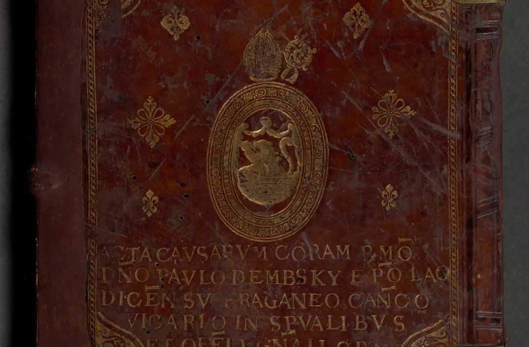 Zdjęcie nr 1 dla obiektu archiwalnego: Acta actorum causarum sententiarum tam diffinitiuarum quam interloquutorisrum decretorum obligationum quietationum procuratorum constitutionum etc. etc. coram Reverendo Domino Paulo Dembski Dei et Apostolice Sedis Gratia Episcopalo Dicensis Suffraganeo Canonico Vicario in Spiritualibus et Officiali Generali Cracoviensis ad Annum Domini Millesimum Sexcentesimum Undecimum cuius indictio octava pontificatus Sanctissimi Domini Nostri Domini Pauli Divina Providentia Papae Vti foeliciter continuantur