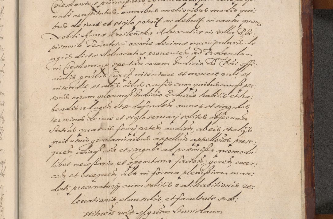 Zdjęcie nr 1481 dla obiektu archiwalnego: Acta actorum causarum sententiarum tam diffinitiuarum quam interloquutorisrum decretorum obligationum quietationum procuratorum constitutionum etc. etc. coram Reverendo Domino Paulo Dembski Dei et Apostolice Sedis Gratia Episcopalo Dicensis Suffraganeo Canonico Vicario in Spiritualibus et Officiali Generali Cracoviensis ad Annum Domini Millesimum Sexcentesimum Undecimum cuius indictio octava pontificatus Sanctissimi Domini Nostri Domini Pauli Divina Providentia Papae Vti foeliciter continuantur