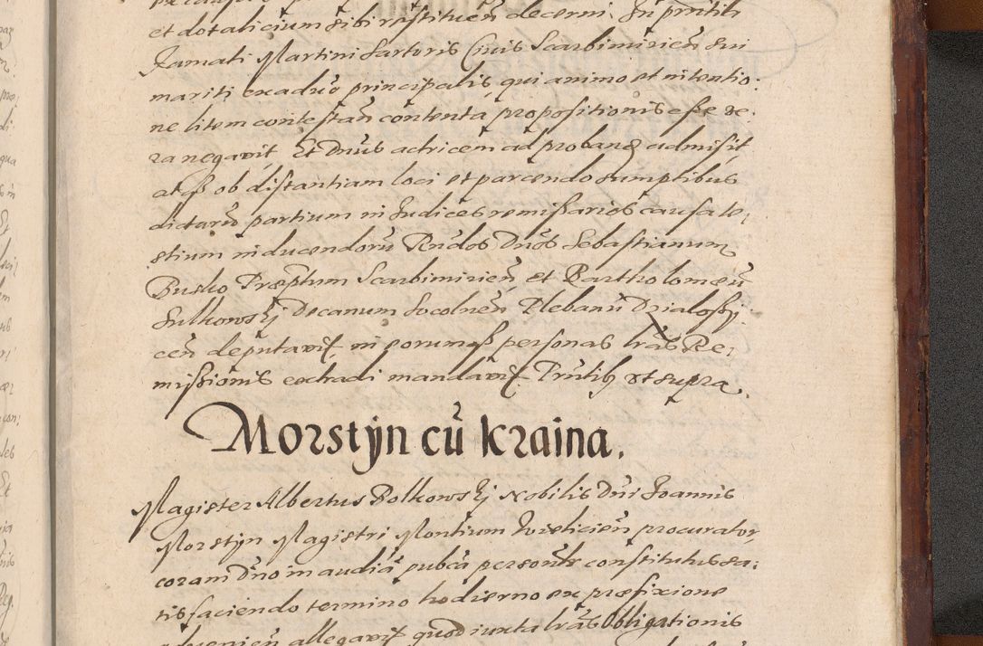 Zdjęcie nr 1473 dla obiektu archiwalnego: Acta actorum causarum sententiarum tam diffinitiuarum quam interloquutorisrum decretorum obligationum quietationum procuratorum constitutionum etc. etc. coram Reverendo Domino Paulo Dembski Dei et Apostolice Sedis Gratia Episcopalo Dicensis Suffraganeo Canonico Vicario in Spiritualibus et Officiali Generali Cracoviensis ad Annum Domini Millesimum Sexcentesimum Undecimum cuius indictio octava pontificatus Sanctissimi Domini Nostri Domini Pauli Divina Providentia Papae Vti foeliciter continuantur