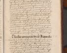 Zdjęcie nr 1467 dla obiektu archiwalnego: Acta actorum causarum sententiarum tam diffinitiuarum quam interloquutorisrum decretorum obligationum quietationum procuratorum constitutionum etc. etc. coram Reverendo Domino Paulo Dembski Dei et Apostolice Sedis Gratia Episcopalo Dicensis Suffraganeo Canonico Vicario in Spiritualibus et Officiali Generali Cracoviensis ad Annum Domini Millesimum Sexcentesimum Undecimum cuius indictio octava pontificatus Sanctissimi Domini Nostri Domini Pauli Divina Providentia Papae Vti foeliciter continuantur