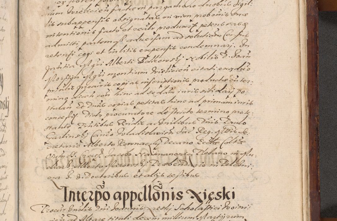 Zdjęcie nr 1465 dla obiektu archiwalnego: Acta actorum causarum sententiarum tam diffinitiuarum quam interloquutorisrum decretorum obligationum quietationum procuratorum constitutionum etc. etc. coram Reverendo Domino Paulo Dembski Dei et Apostolice Sedis Gratia Episcopalo Dicensis Suffraganeo Canonico Vicario in Spiritualibus et Officiali Generali Cracoviensis ad Annum Domini Millesimum Sexcentesimum Undecimum cuius indictio octava pontificatus Sanctissimi Domini Nostri Domini Pauli Divina Providentia Papae Vti foeliciter continuantur