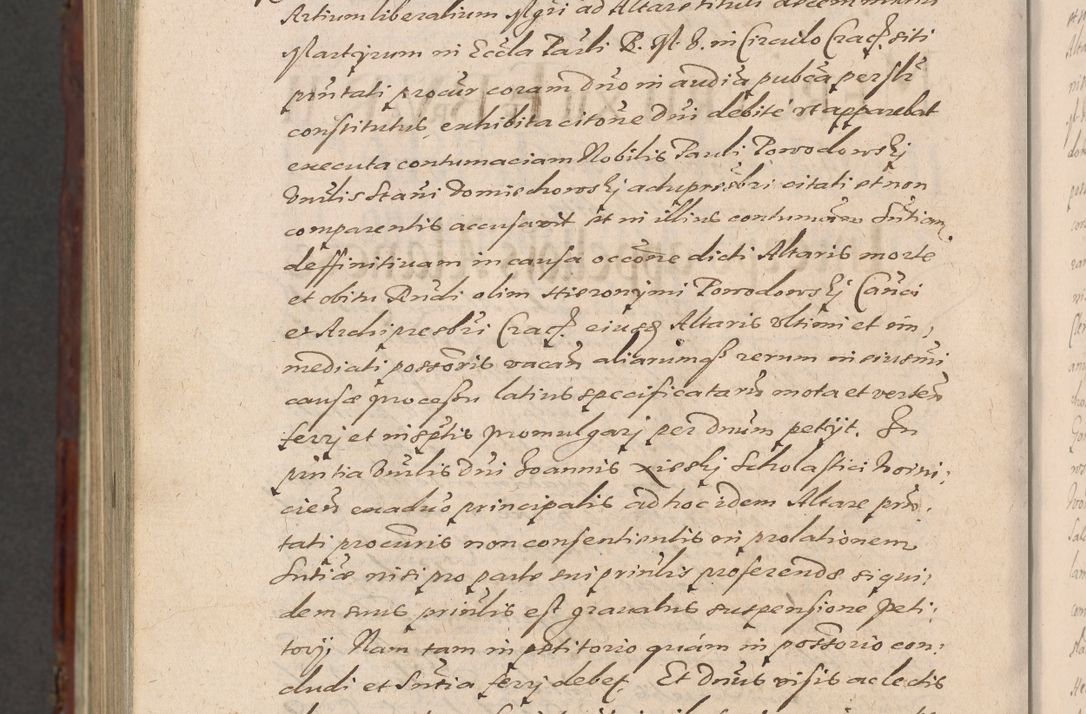 Zdjęcie nr 1458 dla obiektu archiwalnego: Acta actorum causarum sententiarum tam diffinitiuarum quam interloquutorisrum decretorum obligationum quietationum procuratorum constitutionum etc. etc. coram Reverendo Domino Paulo Dembski Dei et Apostolice Sedis Gratia Episcopalo Dicensis Suffraganeo Canonico Vicario in Spiritualibus et Officiali Generali Cracoviensis ad Annum Domini Millesimum Sexcentesimum Undecimum cuius indictio octava pontificatus Sanctissimi Domini Nostri Domini Pauli Divina Providentia Papae Vti foeliciter continuantur