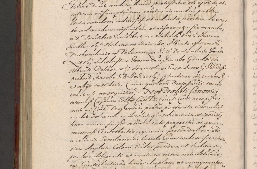 Zdjęcie nr 1444 dla obiektu archiwalnego: Acta actorum causarum sententiarum tam diffinitiuarum quam interloquutorisrum decretorum obligationum quietationum procuratorum constitutionum etc. etc. coram Reverendo Domino Paulo Dembski Dei et Apostolice Sedis Gratia Episcopalo Dicensis Suffraganeo Canonico Vicario in Spiritualibus et Officiali Generali Cracoviensis ad Annum Domini Millesimum Sexcentesimum Undecimum cuius indictio octava pontificatus Sanctissimi Domini Nostri Domini Pauli Divina Providentia Papae Vti foeliciter continuantur