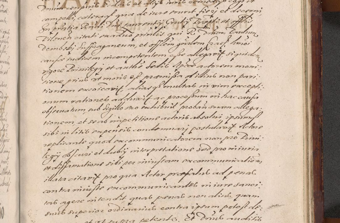 Zdjęcie nr 1433 dla obiektu archiwalnego: Acta actorum causarum sententiarum tam diffinitiuarum quam interloquutorisrum decretorum obligationum quietationum procuratorum constitutionum etc. etc. coram Reverendo Domino Paulo Dembski Dei et Apostolice Sedis Gratia Episcopalo Dicensis Suffraganeo Canonico Vicario in Spiritualibus et Officiali Generali Cracoviensis ad Annum Domini Millesimum Sexcentesimum Undecimum cuius indictio octava pontificatus Sanctissimi Domini Nostri Domini Pauli Divina Providentia Papae Vti foeliciter continuantur