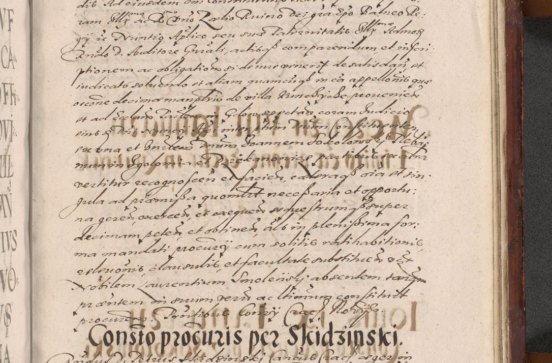 Zdjęcie nr 1429 dla obiektu archiwalnego: Acta actorum causarum sententiarum tam diffinitiuarum quam interloquutorisrum decretorum obligationum quietationum procuratorum constitutionum etc. etc. coram Reverendo Domino Paulo Dembski Dei et Apostolice Sedis Gratia Episcopalo Dicensis Suffraganeo Canonico Vicario in Spiritualibus et Officiali Generali Cracoviensis ad Annum Domini Millesimum Sexcentesimum Undecimum cuius indictio octava pontificatus Sanctissimi Domini Nostri Domini Pauli Divina Providentia Papae Vti foeliciter continuantur