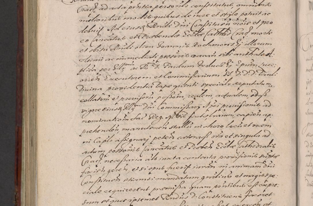 Zdjęcie nr 1424 dla obiektu archiwalnego: Acta actorum causarum sententiarum tam diffinitiuarum quam interloquutorisrum decretorum obligationum quietationum procuratorum constitutionum etc. etc. coram Reverendo Domino Paulo Dembski Dei et Apostolice Sedis Gratia Episcopalo Dicensis Suffraganeo Canonico Vicario in Spiritualibus et Officiali Generali Cracoviensis ad Annum Domini Millesimum Sexcentesimum Undecimum cuius indictio octava pontificatus Sanctissimi Domini Nostri Domini Pauli Divina Providentia Papae Vti foeliciter continuantur