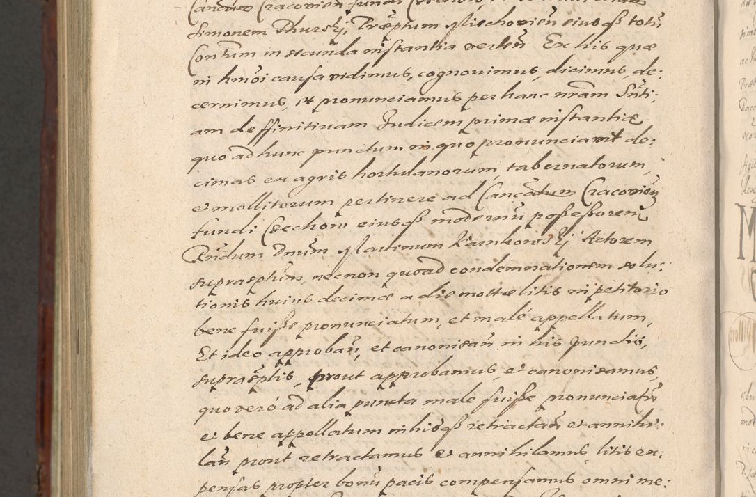 Zdjęcie nr 1418 dla obiektu archiwalnego: Acta actorum causarum sententiarum tam diffinitiuarum quam interloquutorisrum decretorum obligationum quietationum procuratorum constitutionum etc. etc. coram Reverendo Domino Paulo Dembski Dei et Apostolice Sedis Gratia Episcopalo Dicensis Suffraganeo Canonico Vicario in Spiritualibus et Officiali Generali Cracoviensis ad Annum Domini Millesimum Sexcentesimum Undecimum cuius indictio octava pontificatus Sanctissimi Domini Nostri Domini Pauli Divina Providentia Papae Vti foeliciter continuantur