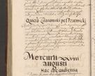 Zdjęcie nr 1398 dla obiektu archiwalnego: Acta actorum causarum sententiarum tam diffinitiuarum quam interloquutorisrum decretorum obligationum quietationum procuratorum constitutionum etc. etc. coram Reverendo Domino Paulo Dembski Dei et Apostolice Sedis Gratia Episcopalo Dicensis Suffraganeo Canonico Vicario in Spiritualibus et Officiali Generali Cracoviensis ad Annum Domini Millesimum Sexcentesimum Undecimum cuius indictio octava pontificatus Sanctissimi Domini Nostri Domini Pauli Divina Providentia Papae Vti foeliciter continuantur