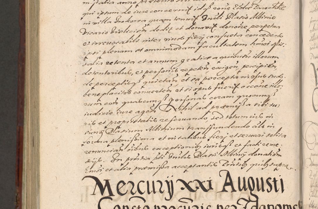 Zdjęcie nr 1392 dla obiektu archiwalnego: Acta actorum causarum sententiarum tam diffinitiuarum quam interloquutorisrum decretorum obligationum quietationum procuratorum constitutionum etc. etc. coram Reverendo Domino Paulo Dembski Dei et Apostolice Sedis Gratia Episcopalo Dicensis Suffraganeo Canonico Vicario in Spiritualibus et Officiali Generali Cracoviensis ad Annum Domini Millesimum Sexcentesimum Undecimum cuius indictio octava pontificatus Sanctissimi Domini Nostri Domini Pauli Divina Providentia Papae Vti foeliciter continuantur