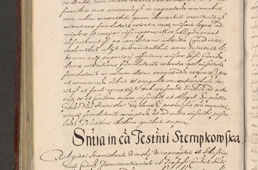 Zdjęcie nr 1388 dla obiektu archiwalnego: Acta actorum causarum sententiarum tam diffinitiuarum quam interloquutorisrum decretorum obligationum quietationum procuratorum constitutionum etc. etc. coram Reverendo Domino Paulo Dembski Dei et Apostolice Sedis Gratia Episcopalo Dicensis Suffraganeo Canonico Vicario in Spiritualibus et Officiali Generali Cracoviensis ad Annum Domini Millesimum Sexcentesimum Undecimum cuius indictio octava pontificatus Sanctissimi Domini Nostri Domini Pauli Divina Providentia Papae Vti foeliciter continuantur