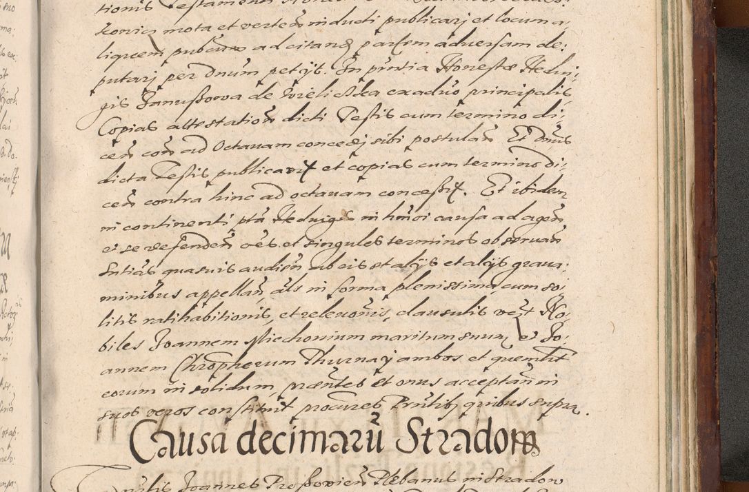 Zdjęcie nr 1383 dla obiektu archiwalnego: Acta actorum causarum sententiarum tam diffinitiuarum quam interloquutorisrum decretorum obligationum quietationum procuratorum constitutionum etc. etc. coram Reverendo Domino Paulo Dembski Dei et Apostolice Sedis Gratia Episcopalo Dicensis Suffraganeo Canonico Vicario in Spiritualibus et Officiali Generali Cracoviensis ad Annum Domini Millesimum Sexcentesimum Undecimum cuius indictio octava pontificatus Sanctissimi Domini Nostri Domini Pauli Divina Providentia Papae Vti foeliciter continuantur