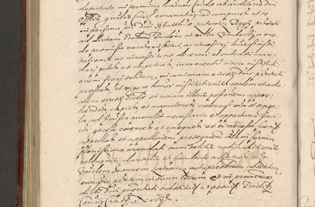 Zdjęcie nr 1380 dla obiektu archiwalnego: Acta actorum causarum sententiarum tam diffinitiuarum quam interloquutorisrum decretorum obligationum quietationum procuratorum constitutionum etc. etc. coram Reverendo Domino Paulo Dembski Dei et Apostolice Sedis Gratia Episcopalo Dicensis Suffraganeo Canonico Vicario in Spiritualibus et Officiali Generali Cracoviensis ad Annum Domini Millesimum Sexcentesimum Undecimum cuius indictio octava pontificatus Sanctissimi Domini Nostri Domini Pauli Divina Providentia Papae Vti foeliciter continuantur
