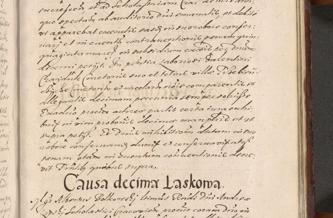 Zdjęcie nr 1371 dla obiektu archiwalnego: Acta actorum causarum sententiarum tam diffinitiuarum quam interloquutorisrum decretorum obligationum quietationum procuratorum constitutionum etc. etc. coram Reverendo Domino Paulo Dembski Dei et Apostolice Sedis Gratia Episcopalo Dicensis Suffraganeo Canonico Vicario in Spiritualibus et Officiali Generali Cracoviensis ad Annum Domini Millesimum Sexcentesimum Undecimum cuius indictio octava pontificatus Sanctissimi Domini Nostri Domini Pauli Divina Providentia Papae Vti foeliciter continuantur