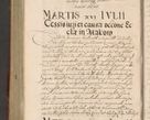 Zdjęcie nr 1360 dla obiektu archiwalnego: Acta actorum causarum sententiarum tam diffinitiuarum quam interloquutorisrum decretorum obligationum quietationum procuratorum constitutionum etc. etc. coram Reverendo Domino Paulo Dembski Dei et Apostolice Sedis Gratia Episcopalo Dicensis Suffraganeo Canonico Vicario in Spiritualibus et Officiali Generali Cracoviensis ad Annum Domini Millesimum Sexcentesimum Undecimum cuius indictio octava pontificatus Sanctissimi Domini Nostri Domini Pauli Divina Providentia Papae Vti foeliciter continuantur