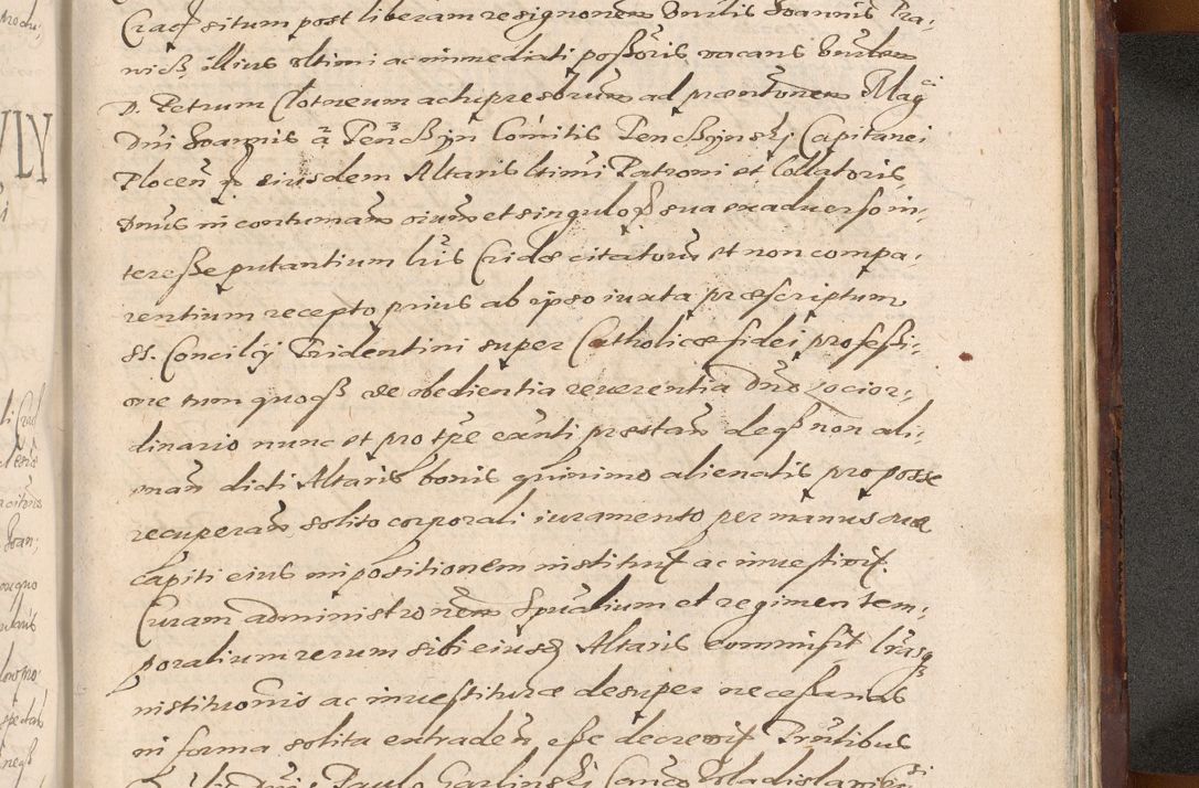 Zdjęcie nr 1347 dla obiektu archiwalnego: Acta actorum causarum sententiarum tam diffinitiuarum quam interloquutorisrum decretorum obligationum quietationum procuratorum constitutionum etc. etc. coram Reverendo Domino Paulo Dembski Dei et Apostolice Sedis Gratia Episcopalo Dicensis Suffraganeo Canonico Vicario in Spiritualibus et Officiali Generali Cracoviensis ad Annum Domini Millesimum Sexcentesimum Undecimum cuius indictio octava pontificatus Sanctissimi Domini Nostri Domini Pauli Divina Providentia Papae Vti foeliciter continuantur