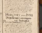 Zdjęcie nr 1343 dla obiektu archiwalnego: Acta actorum causarum sententiarum tam diffinitiuarum quam interloquutorisrum decretorum obligationum quietationum procuratorum constitutionum etc. etc. coram Reverendo Domino Paulo Dembski Dei et Apostolice Sedis Gratia Episcopalo Dicensis Suffraganeo Canonico Vicario in Spiritualibus et Officiali Generali Cracoviensis ad Annum Domini Millesimum Sexcentesimum Undecimum cuius indictio octava pontificatus Sanctissimi Domini Nostri Domini Pauli Divina Providentia Papae Vti foeliciter continuantur
