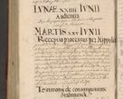 Zdjęcie nr 1342 dla obiektu archiwalnego: Acta actorum causarum sententiarum tam diffinitiuarum quam interloquutorisrum decretorum obligationum quietationum procuratorum constitutionum etc. etc. coram Reverendo Domino Paulo Dembski Dei et Apostolice Sedis Gratia Episcopalo Dicensis Suffraganeo Canonico Vicario in Spiritualibus et Officiali Generali Cracoviensis ad Annum Domini Millesimum Sexcentesimum Undecimum cuius indictio octava pontificatus Sanctissimi Domini Nostri Domini Pauli Divina Providentia Papae Vti foeliciter continuantur