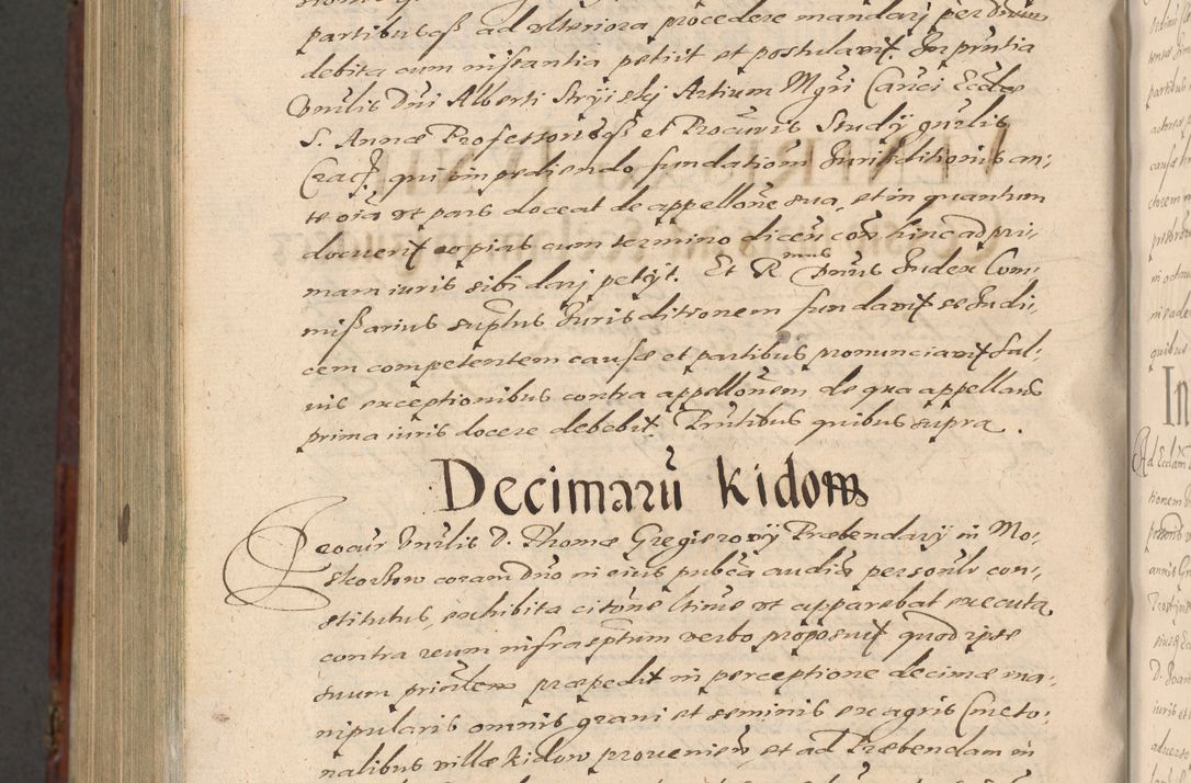 Zdjęcie nr 1340 dla obiektu archiwalnego: Acta actorum causarum sententiarum tam diffinitiuarum quam interloquutorisrum decretorum obligationum quietationum procuratorum constitutionum etc. etc. coram Reverendo Domino Paulo Dembski Dei et Apostolice Sedis Gratia Episcopalo Dicensis Suffraganeo Canonico Vicario in Spiritualibus et Officiali Generali Cracoviensis ad Annum Domini Millesimum Sexcentesimum Undecimum cuius indictio octava pontificatus Sanctissimi Domini Nostri Domini Pauli Divina Providentia Papae Vti foeliciter continuantur