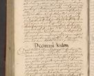 Zdjęcie nr 1340 dla obiektu archiwalnego: Acta actorum causarum sententiarum tam diffinitiuarum quam interloquutorisrum decretorum obligationum quietationum procuratorum constitutionum etc. etc. coram Reverendo Domino Paulo Dembski Dei et Apostolice Sedis Gratia Episcopalo Dicensis Suffraganeo Canonico Vicario in Spiritualibus et Officiali Generali Cracoviensis ad Annum Domini Millesimum Sexcentesimum Undecimum cuius indictio octava pontificatus Sanctissimi Domini Nostri Domini Pauli Divina Providentia Papae Vti foeliciter continuantur