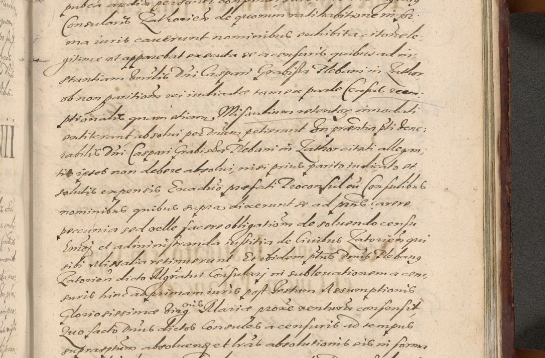Zdjęcie nr 1337 dla obiektu archiwalnego: Acta actorum causarum sententiarum tam diffinitiuarum quam interloquutorisrum decretorum obligationum quietationum procuratorum constitutionum etc. etc. coram Reverendo Domino Paulo Dembski Dei et Apostolice Sedis Gratia Episcopalo Dicensis Suffraganeo Canonico Vicario in Spiritualibus et Officiali Generali Cracoviensis ad Annum Domini Millesimum Sexcentesimum Undecimum cuius indictio octava pontificatus Sanctissimi Domini Nostri Domini Pauli Divina Providentia Papae Vti foeliciter continuantur