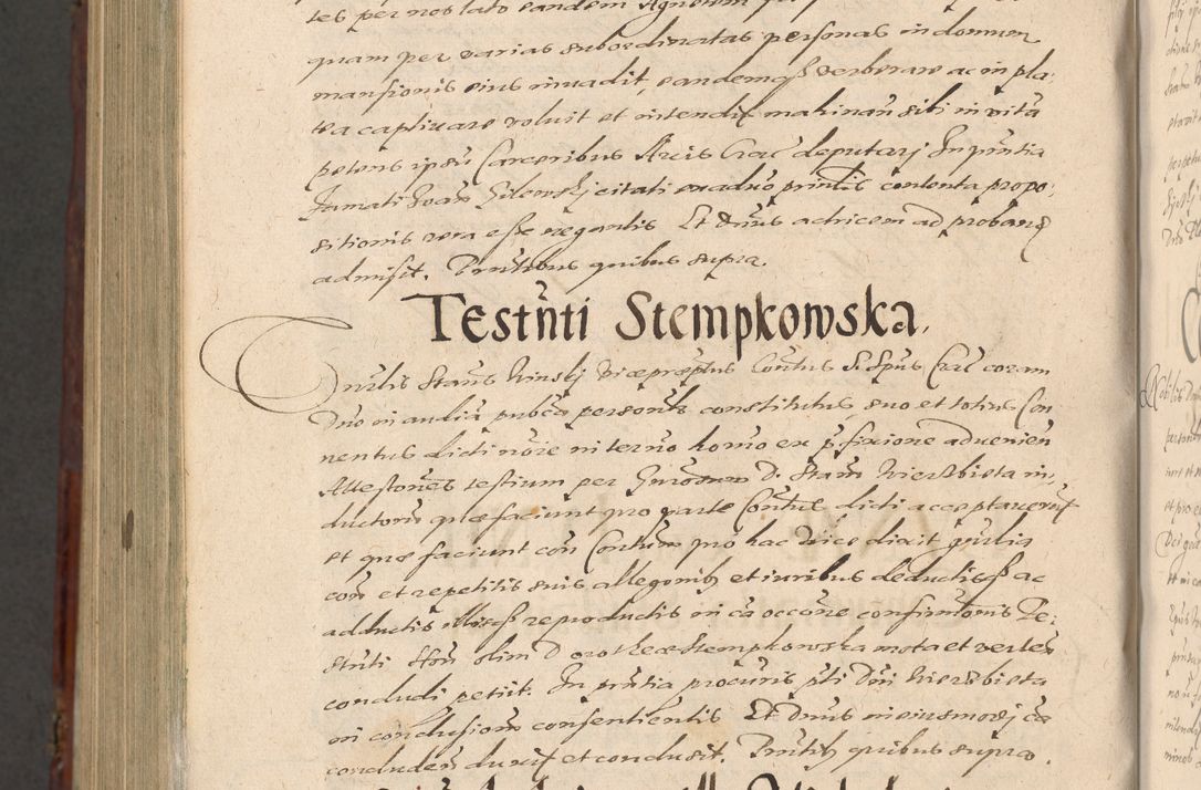 Zdjęcie nr 1334 dla obiektu archiwalnego: Acta actorum causarum sententiarum tam diffinitiuarum quam interloquutorisrum decretorum obligationum quietationum procuratorum constitutionum etc. etc. coram Reverendo Domino Paulo Dembski Dei et Apostolice Sedis Gratia Episcopalo Dicensis Suffraganeo Canonico Vicario in Spiritualibus et Officiali Generali Cracoviensis ad Annum Domini Millesimum Sexcentesimum Undecimum cuius indictio octava pontificatus Sanctissimi Domini Nostri Domini Pauli Divina Providentia Papae Vti foeliciter continuantur