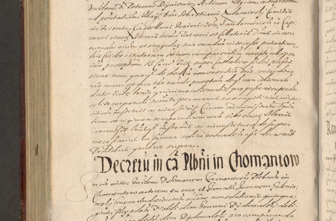 Zdjęcie nr 1324 dla obiektu archiwalnego: Acta actorum causarum sententiarum tam diffinitiuarum quam interloquutorisrum decretorum obligationum quietationum procuratorum constitutionum etc. etc. coram Reverendo Domino Paulo Dembski Dei et Apostolice Sedis Gratia Episcopalo Dicensis Suffraganeo Canonico Vicario in Spiritualibus et Officiali Generali Cracoviensis ad Annum Domini Millesimum Sexcentesimum Undecimum cuius indictio octava pontificatus Sanctissimi Domini Nostri Domini Pauli Divina Providentia Papae Vti foeliciter continuantur