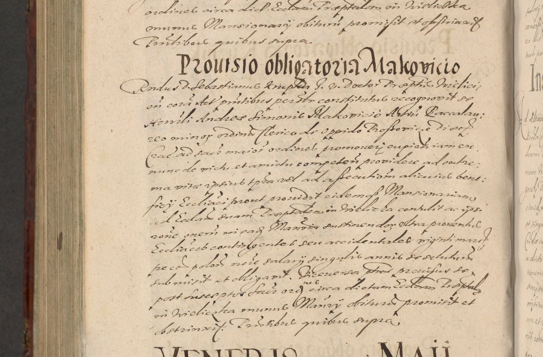 Zdjęcie nr 1322 dla obiektu archiwalnego: Acta actorum causarum sententiarum tam diffinitiuarum quam interloquutorisrum decretorum obligationum quietationum procuratorum constitutionum etc. etc. coram Reverendo Domino Paulo Dembski Dei et Apostolice Sedis Gratia Episcopalo Dicensis Suffraganeo Canonico Vicario in Spiritualibus et Officiali Generali Cracoviensis ad Annum Domini Millesimum Sexcentesimum Undecimum cuius indictio octava pontificatus Sanctissimi Domini Nostri Domini Pauli Divina Providentia Papae Vti foeliciter continuantur