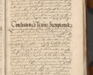 Zdjęcie nr 1317 dla obiektu archiwalnego: Acta actorum causarum sententiarum tam diffinitiuarum quam interloquutorisrum decretorum obligationum quietationum procuratorum constitutionum etc. etc. coram Reverendo Domino Paulo Dembski Dei et Apostolice Sedis Gratia Episcopalo Dicensis Suffraganeo Canonico Vicario in Spiritualibus et Officiali Generali Cracoviensis ad Annum Domini Millesimum Sexcentesimum Undecimum cuius indictio octava pontificatus Sanctissimi Domini Nostri Domini Pauli Divina Providentia Papae Vti foeliciter continuantur